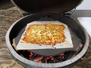 Pizza can be beautifully prepared using these tables